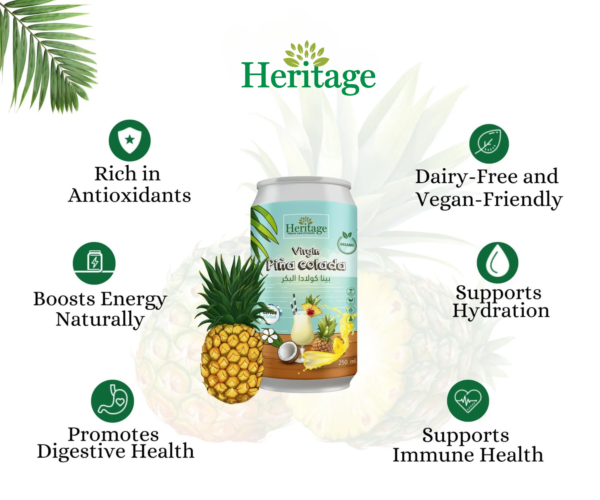 Virgin Pina Colada 250ml - Image 3