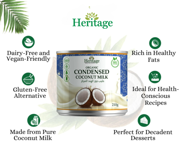 Condensed Coconut Milk 210g - Image 2