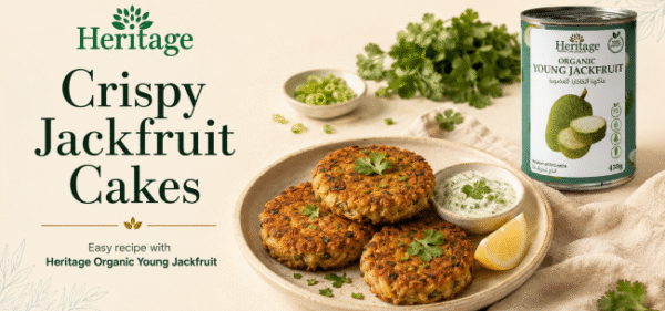 Crispy Jackfruit Cakes with Heritage Organic Young Jackfruit