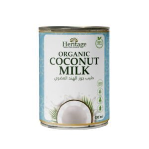 Heritage Organic Coconut Milk 400ml can
