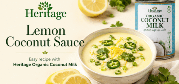 lemon coconut sauce