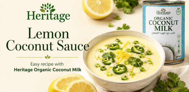 lemon coconut sauce