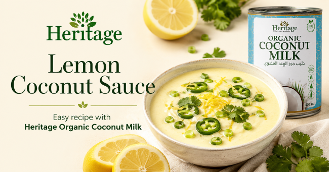 lemon coconut sauce